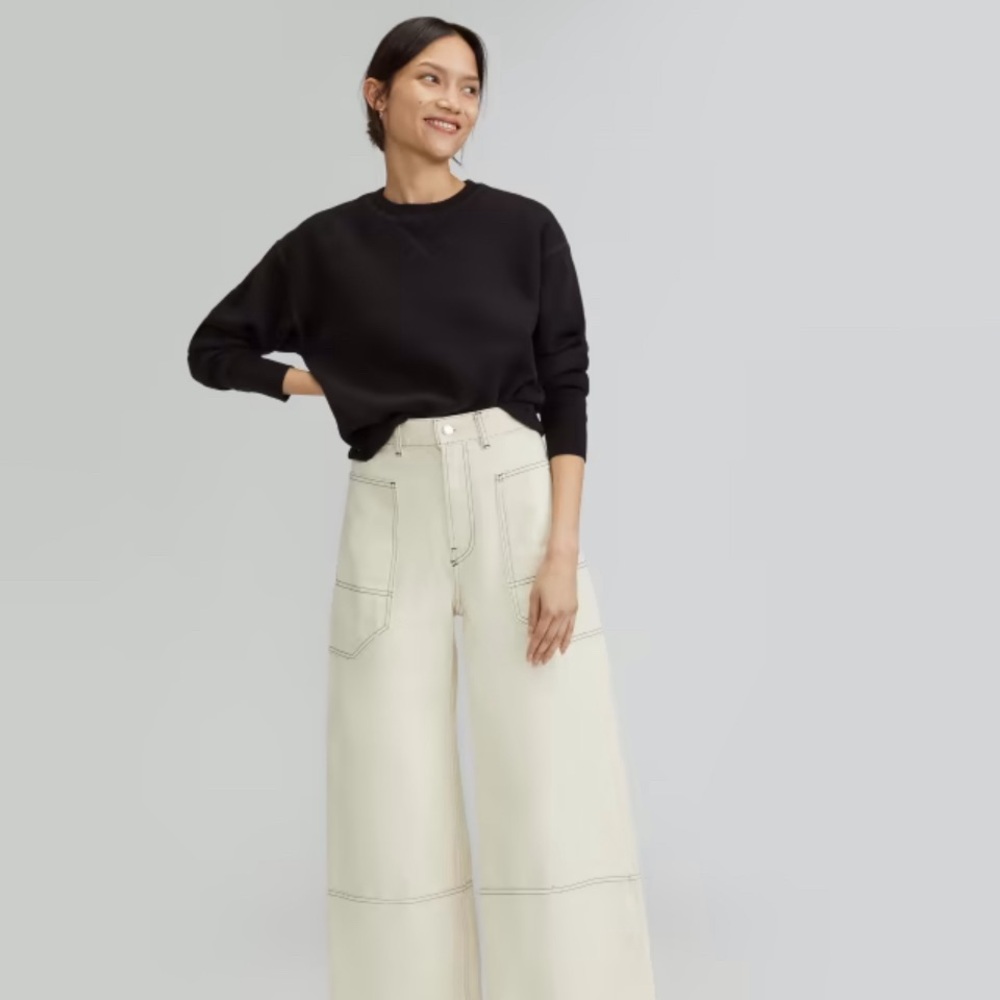 Everlane high rise The Gardener jean, Sz 29, like new